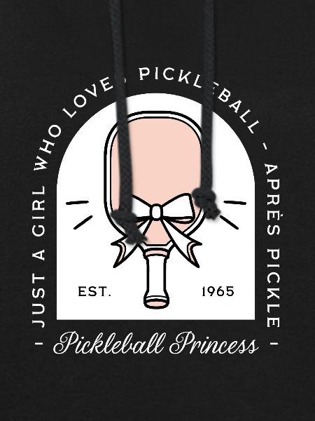 Pickleball-Prinzessin-Mädchen