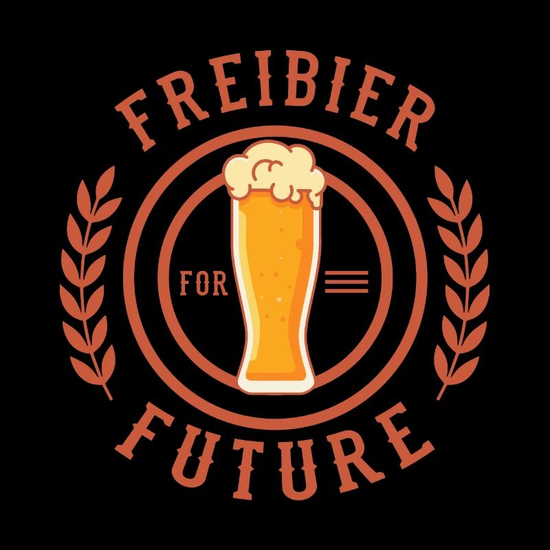 Biertrinker Freibier For Future