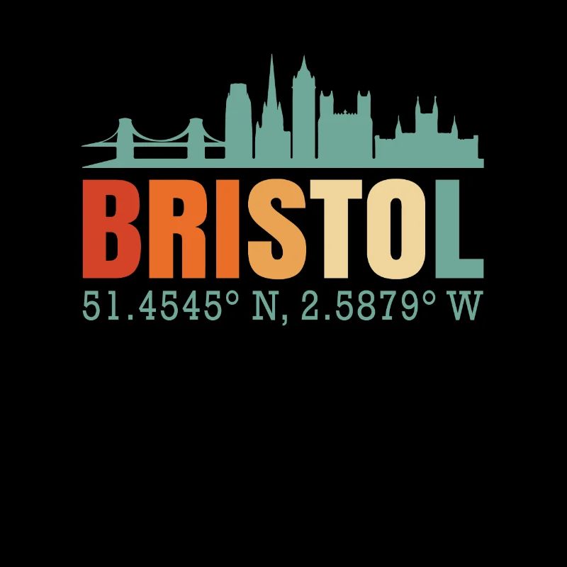 Bristol England Großbritannien Skyline