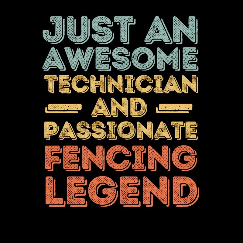 Techniker Fechten retro