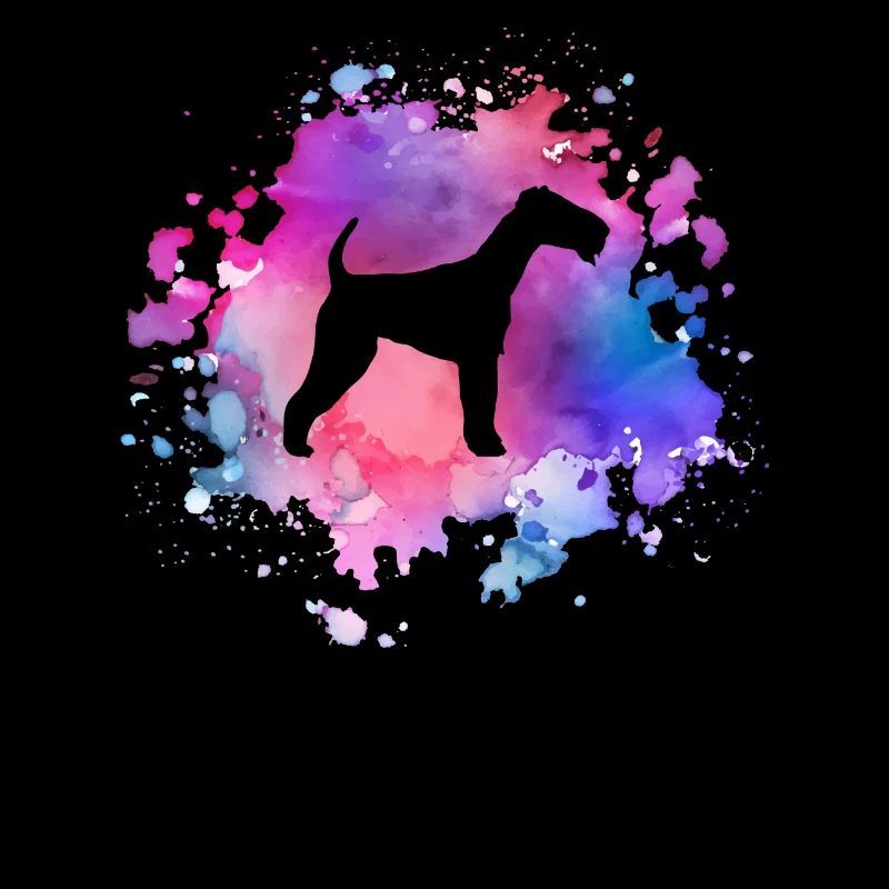 Airedale-terrier dog lover