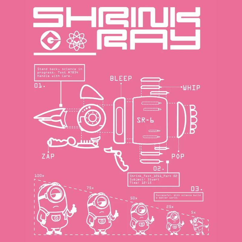 Minions Construction Plan For Shrink Ray