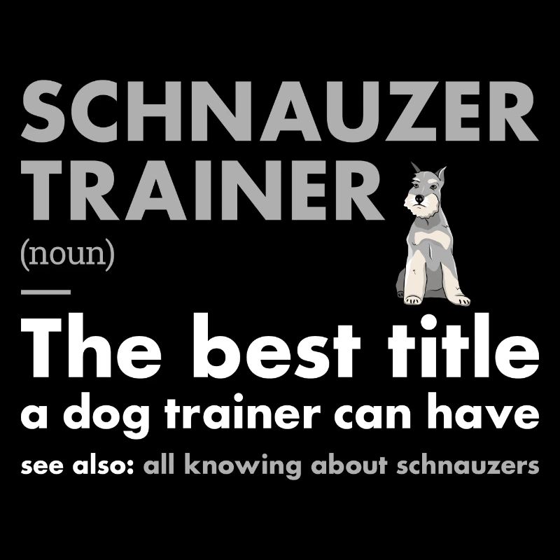 Schnauzer Trainer Definiton
