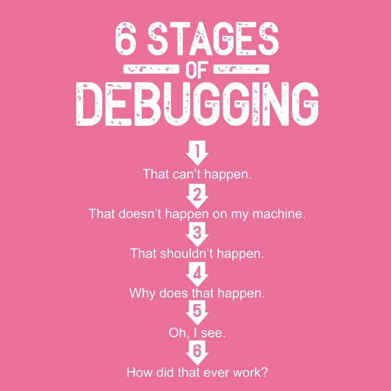 Debugging Programmer Computer Science Computer Nerd