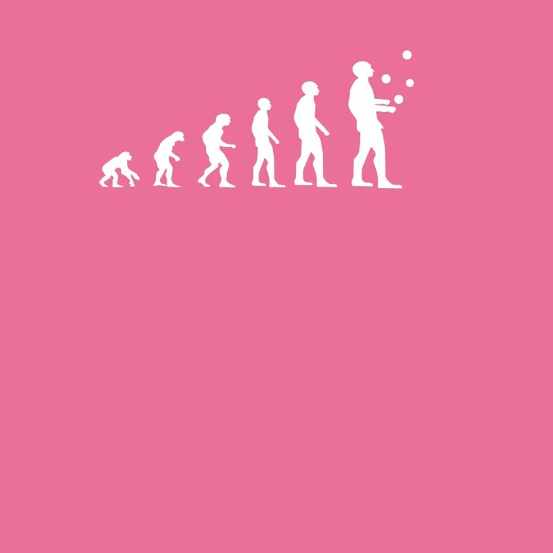 Evolution juggling juggler juggling clown balls