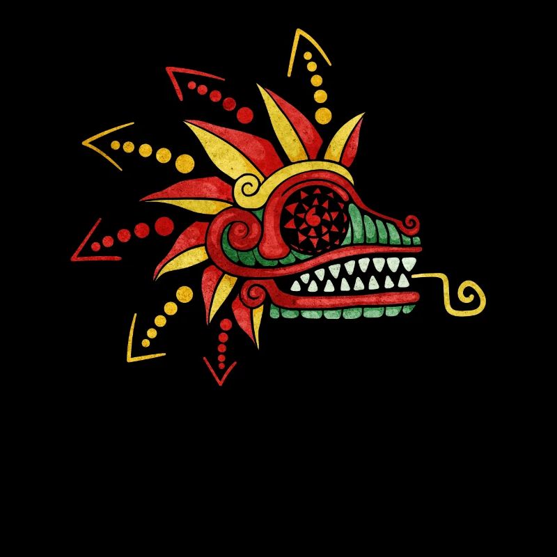 Quetzalcoatl Aztec Maya Feathered Snake