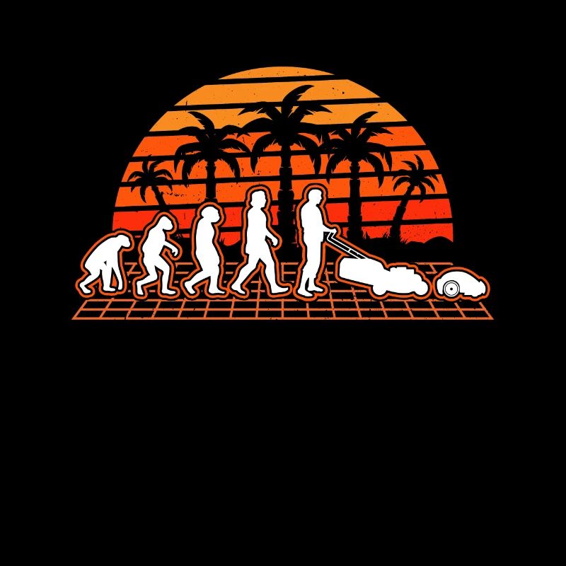 Mähroboter Evolution Retro Rasenroboter