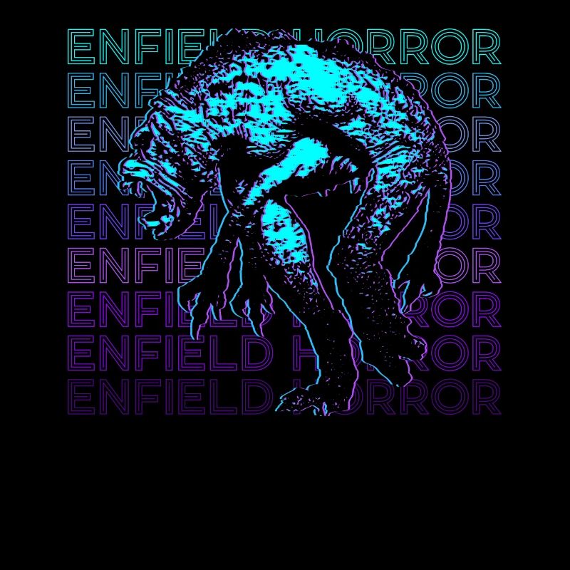 Enfield Horror Cryptid Retro Cadeau
