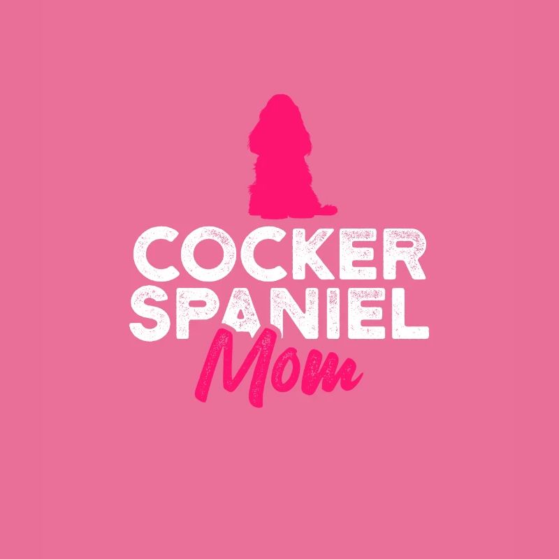 Cocker spaniel mom