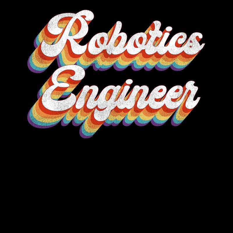 Robot Robotics Engineer Retro