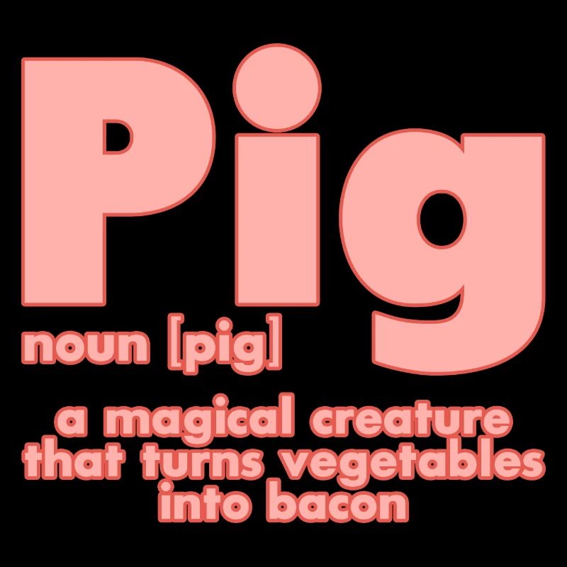 Le cochon, une créature qui transforme les légumes en bacon 2