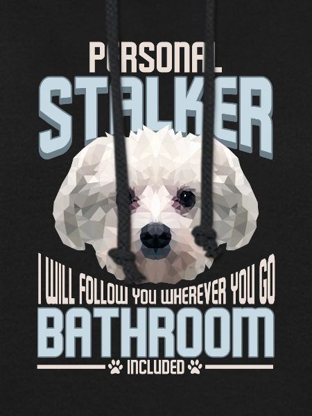 Personlig stalker hund grafisk envis malteser