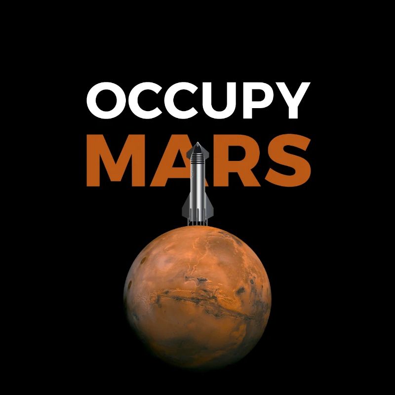 OCCUPY MARS landing Starship