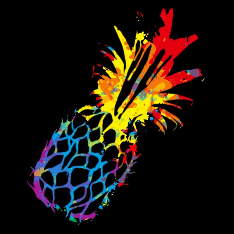 Buntes Ananas