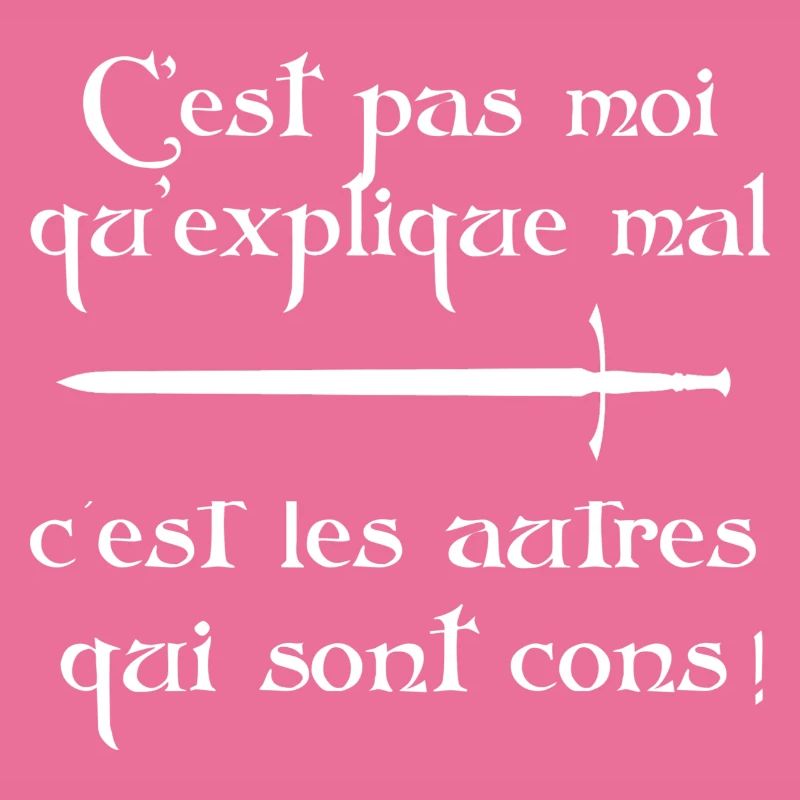 C'est pas moi qui explique mal…