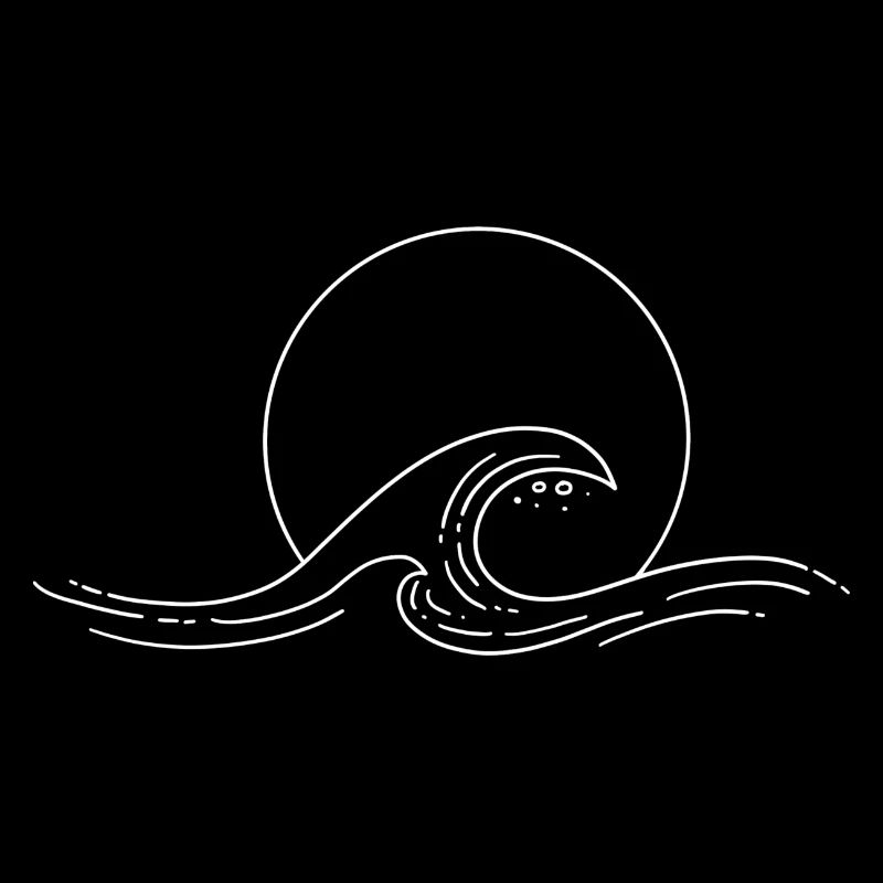 Welle Lineart Symbol