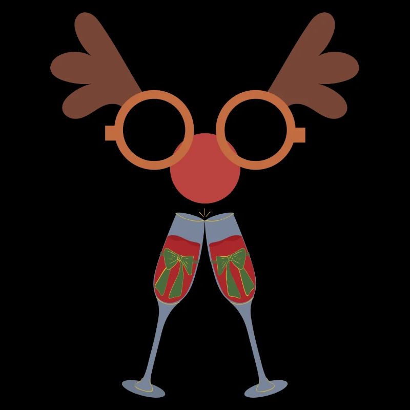 Weihnachtsdesign-Geschenkidee-Feier