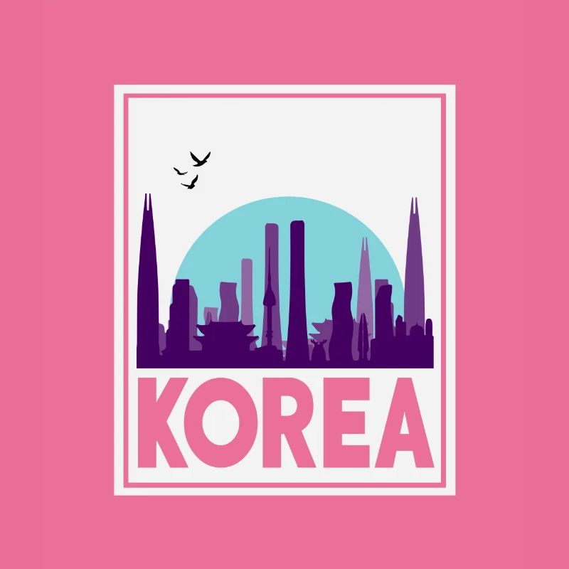 Corée du Nord Corée du Sud Asie Drapeau de Corée