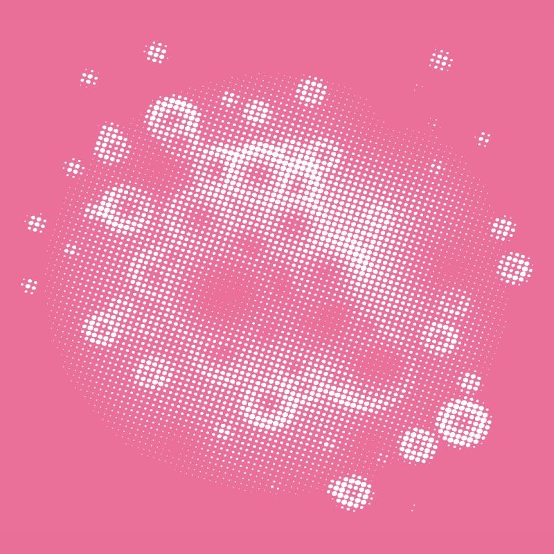 Pixel Cloud White | flash | rasterize | trendy