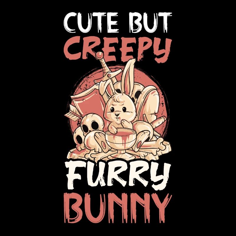 Horror Rabbit Murder Horror Movie Fan Goth Gothic