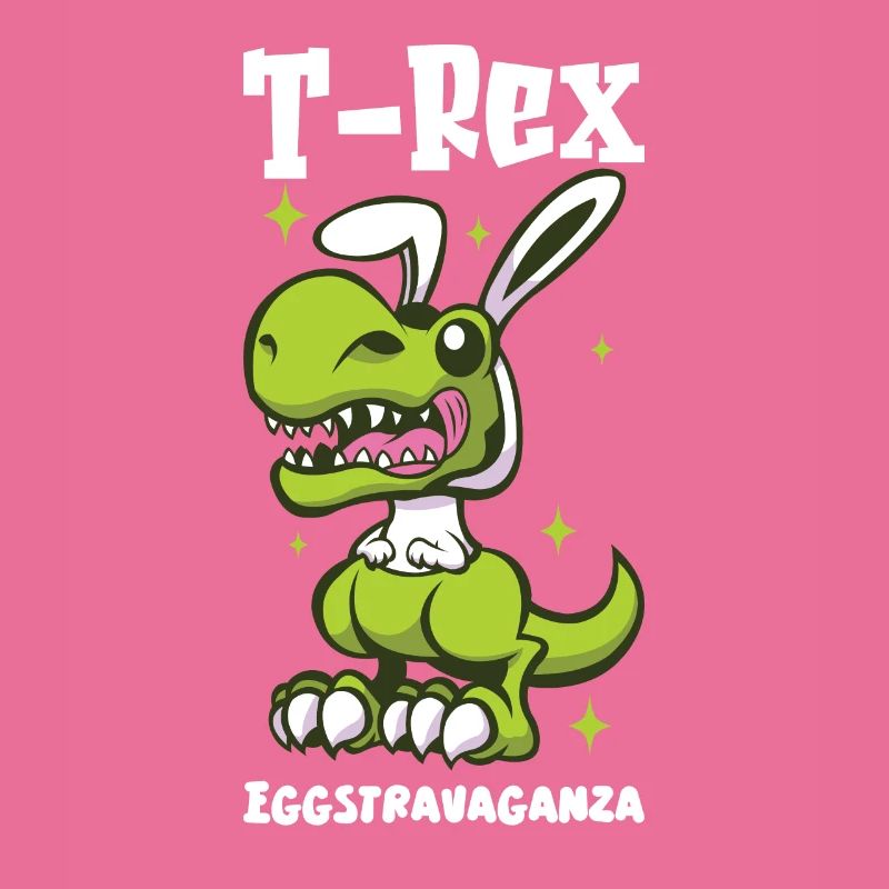 Easter T-rex Dinosaur Easter Funny T-rex