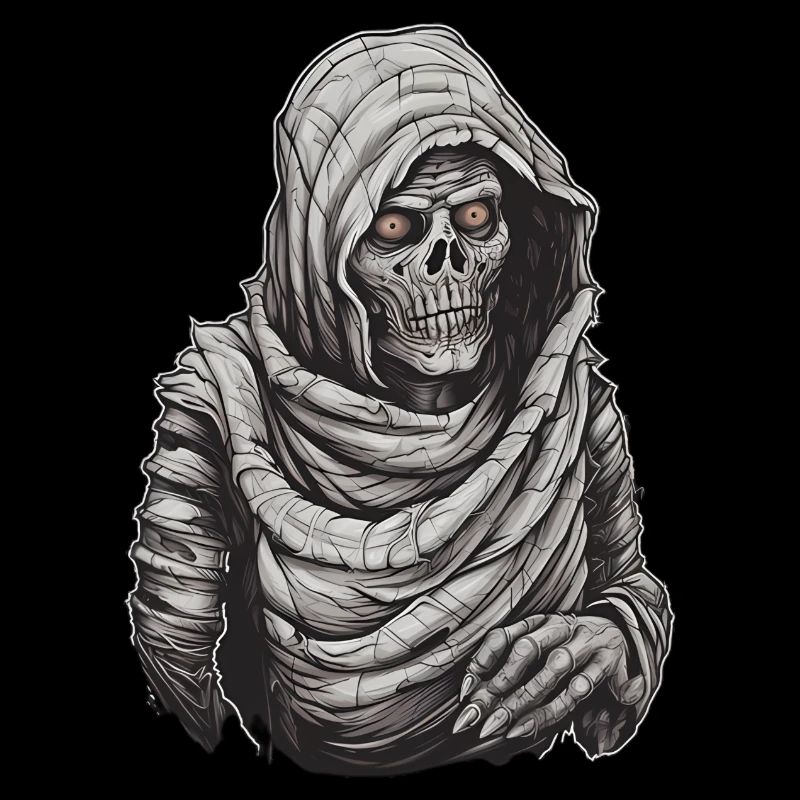 Mumie Halloween Süßes oder Saueres Verkleidung