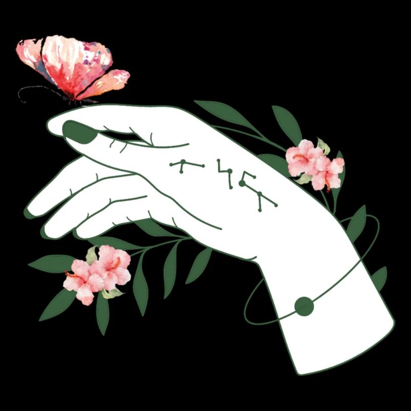 Main du papillon