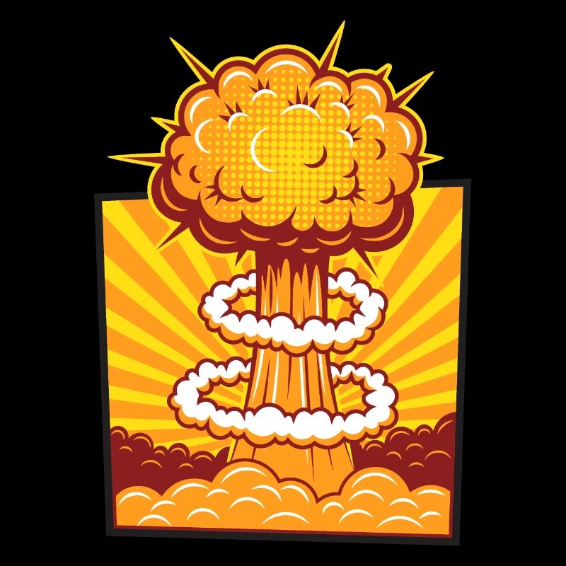 Cartoon explosion