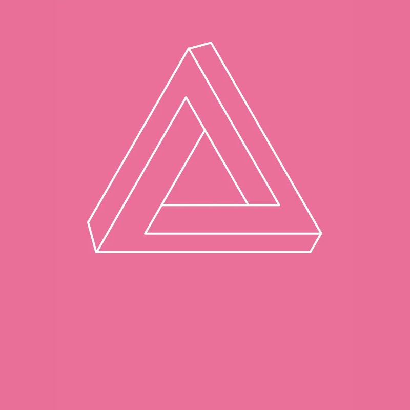 Géométrie de forme graphique triangle