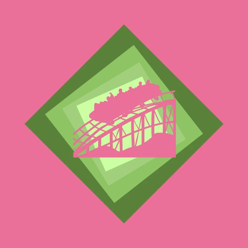 Roller coaster marquee rollercoaster