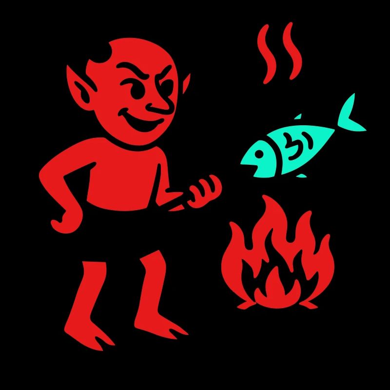 Devil with Fish
