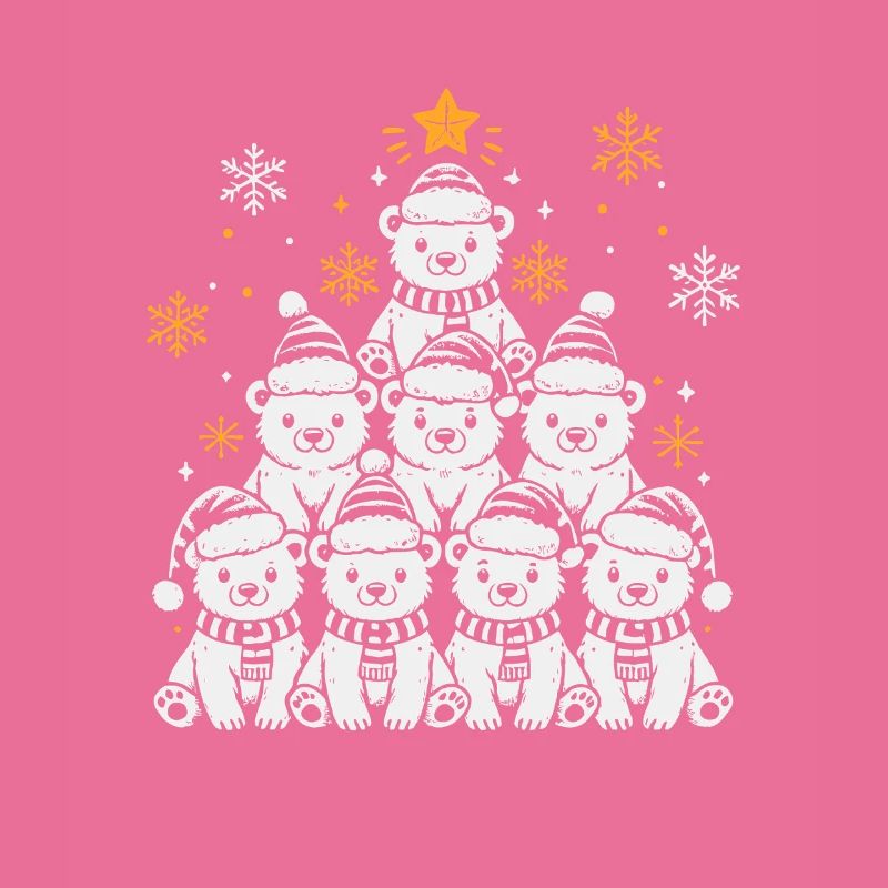 Weihnachtsbaum Eisbär