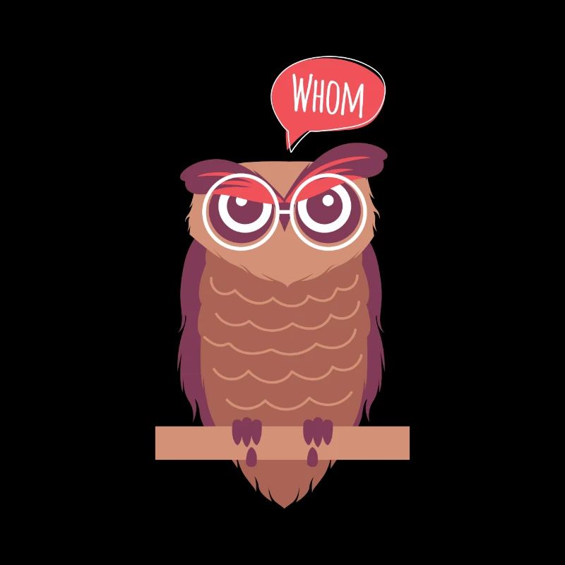 Grammatik Polizei Englisch Lehrer Eule Geschenk