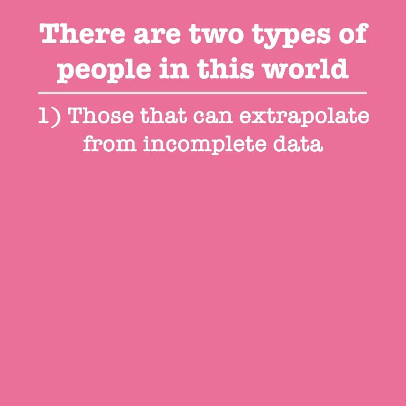 Extrapolate Data people