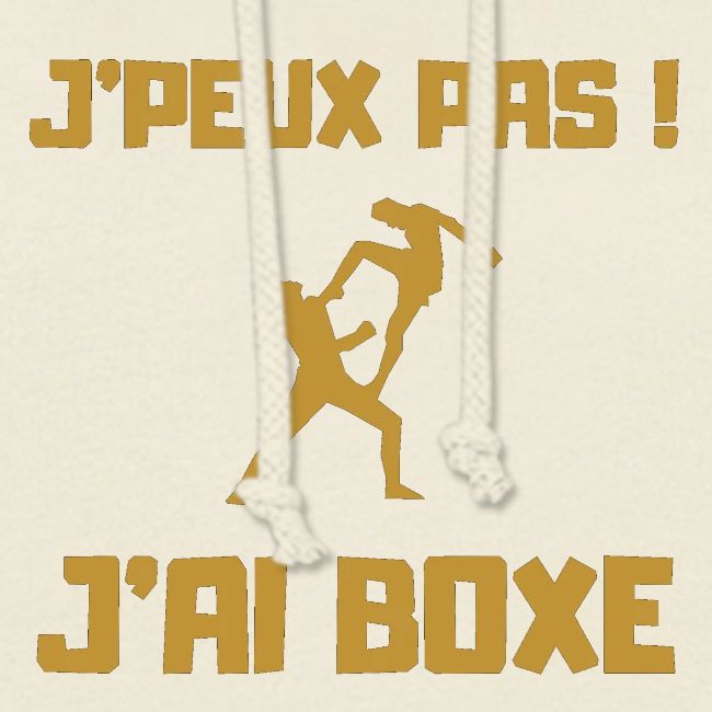 J PEUX PAS J AI BOXE THAÎ