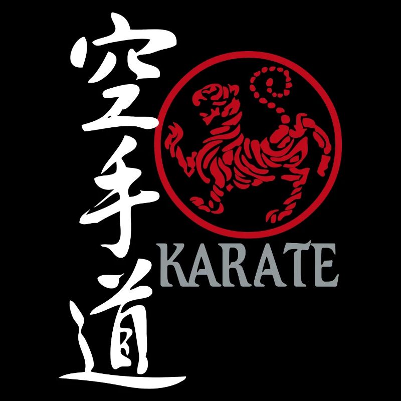 Karate SHOTOKAN ideogramma e tigre