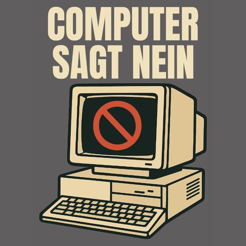 Computer says no - Retro Design
