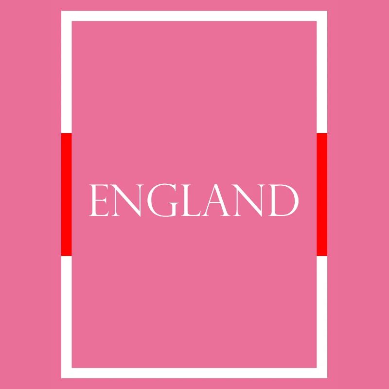 Angleterre, Royaume-Uni, Lettrage de déclaration avec drapeau