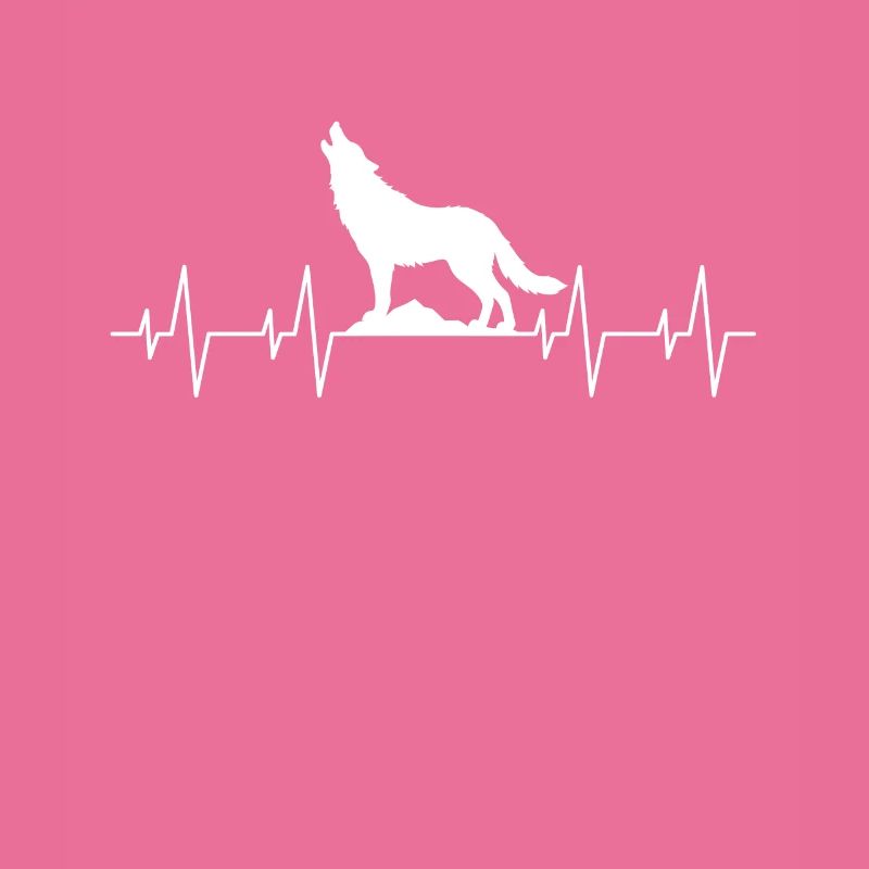 Heartbeat Wolf Wolves Hunter Hunting Wolf Protector