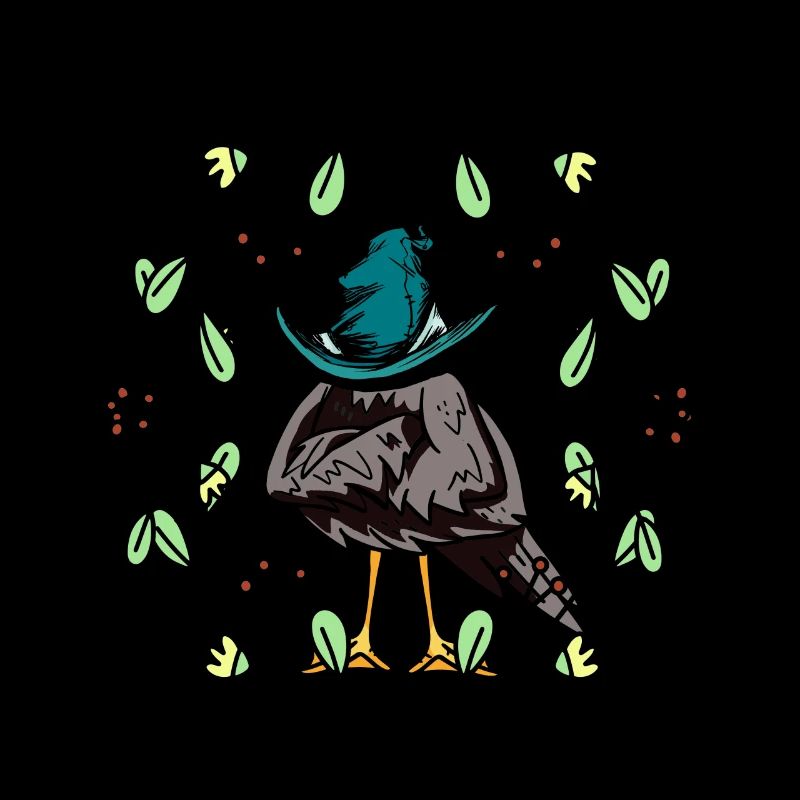 Début du printemps Corbeau Sleepy Hat Spring