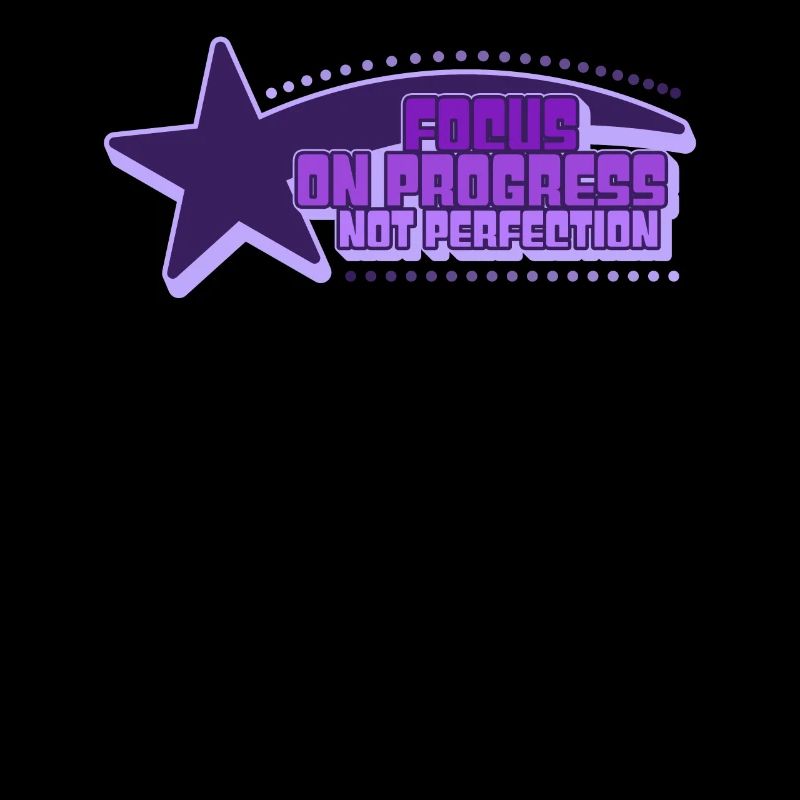 Focus On Progress Not Perfection Retro 90s Nostalg
