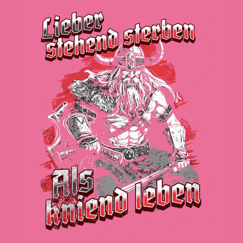 rViking Warrior Design Stehend Sterben Krieger