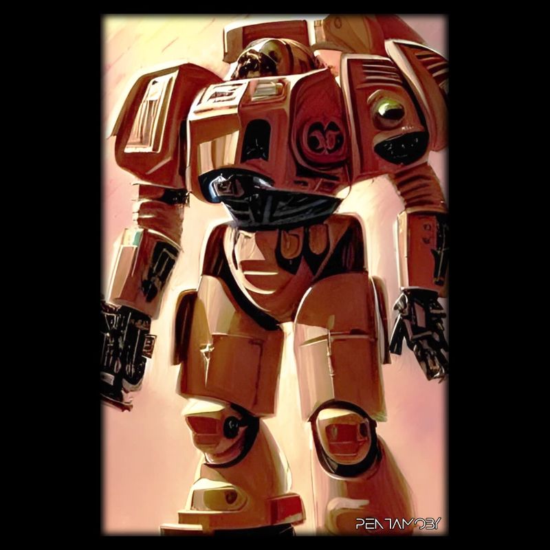 Kampfbot Robot Super Soldat Machine Guerrier