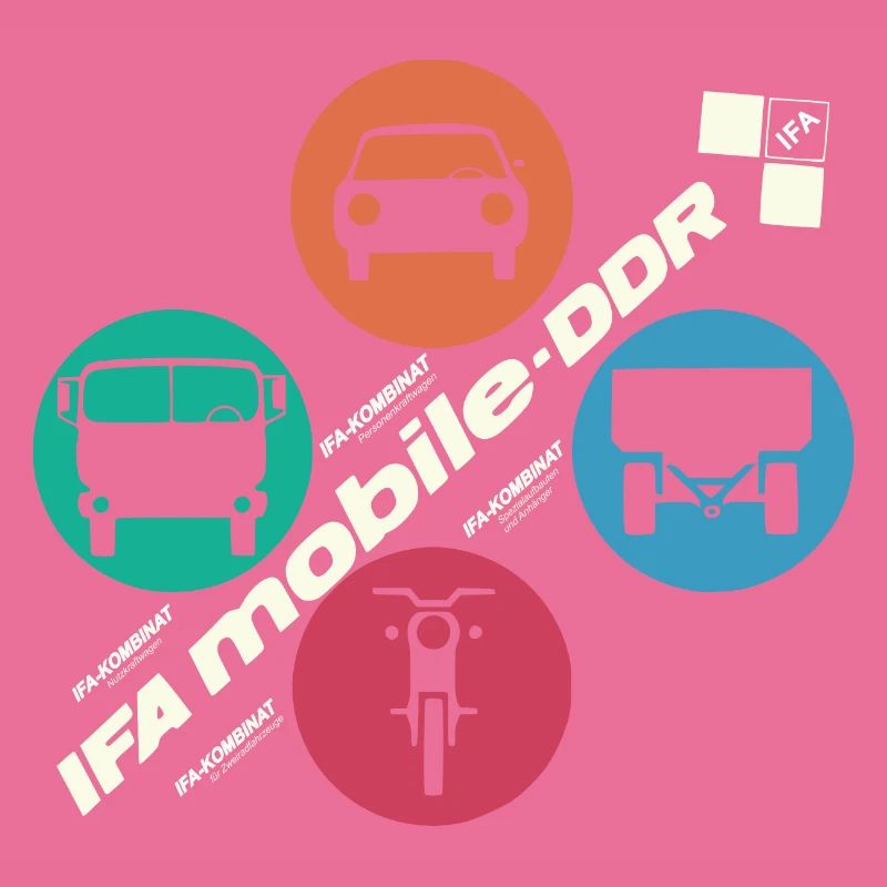 IFA mobile DDR - Design rétro - Ostalgie