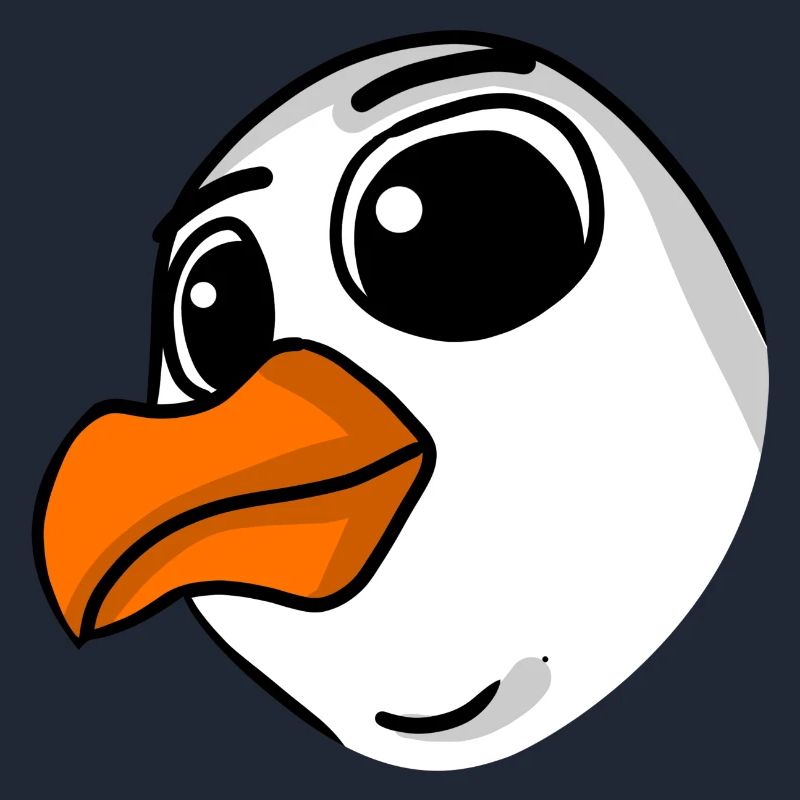 Möwe Kopf