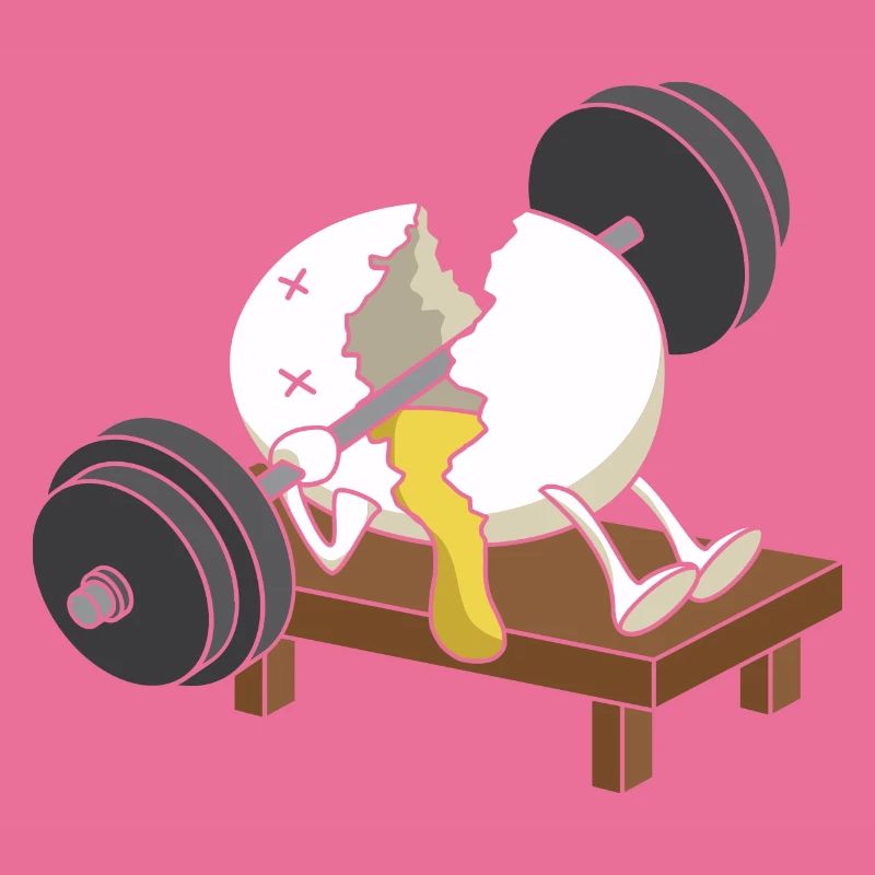 Zerquetschte Eier heben Workout