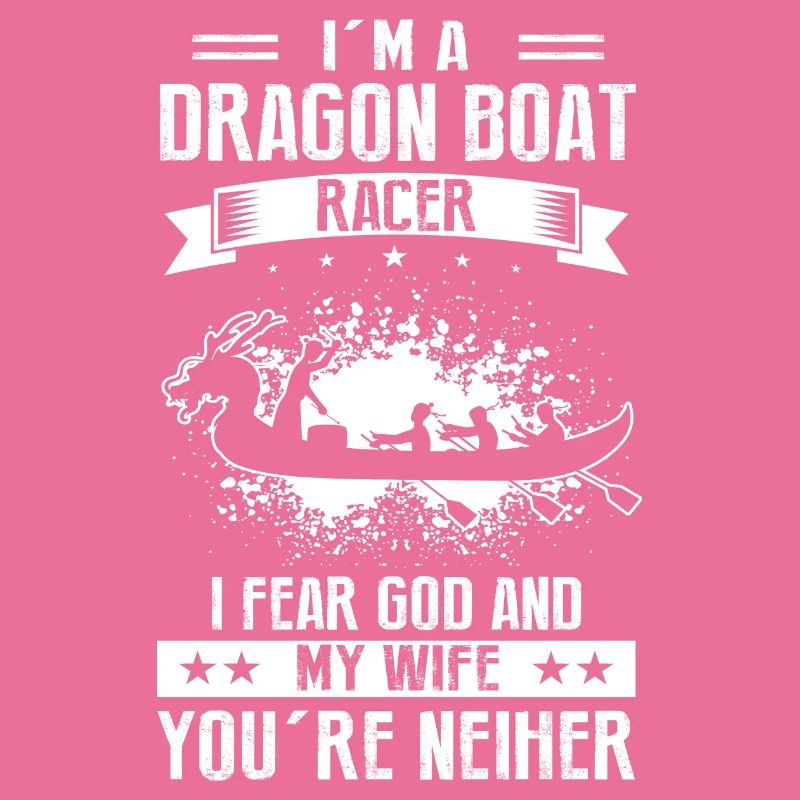 Drachenboot und Drachenboot Crew
