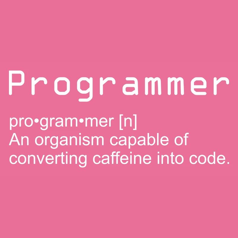 Programmers program nerd geek gift