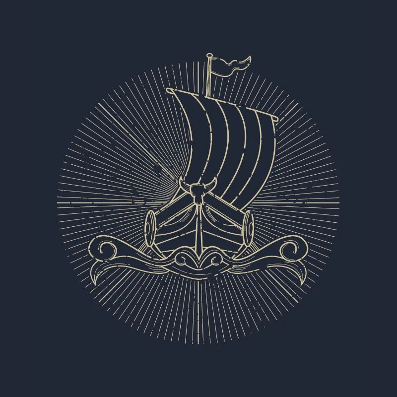 Wikinger Boot, Drachenboot, Langschiff