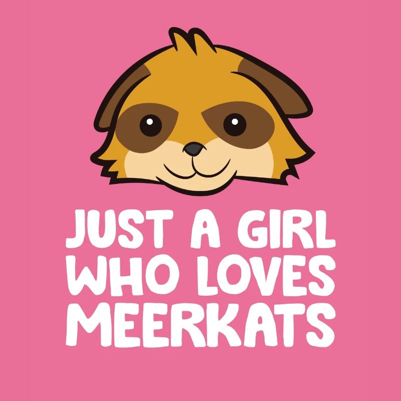 Nur ein Mädchen, das Erdmännchen liebt